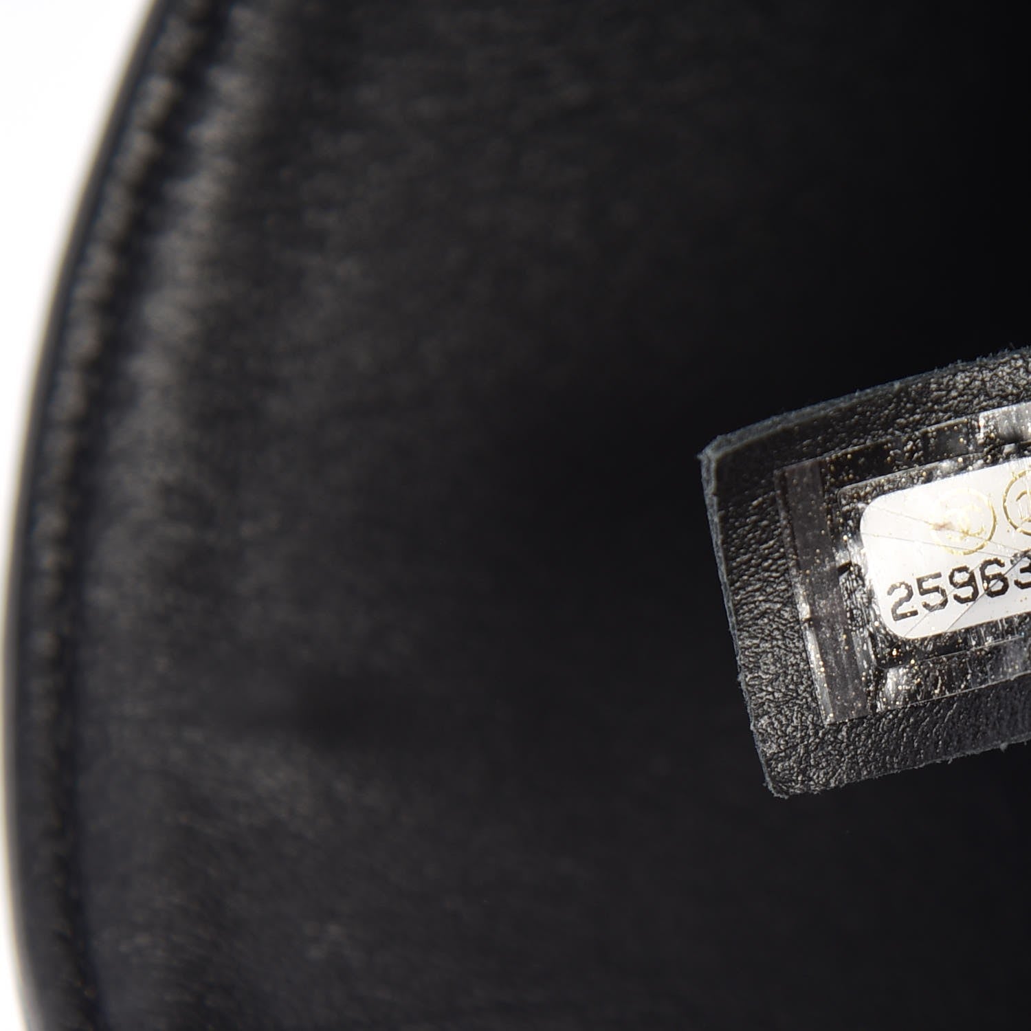 Chanel Lambskin Chevron Quilted Handle With Chic Bucket Bag Black 7 of 8