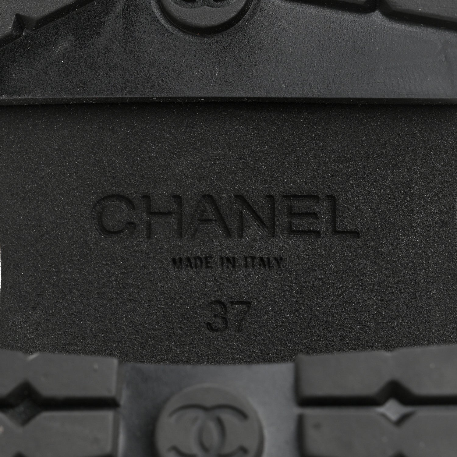 Chanel Calfskin Quilted CC Mocassin Loafers 37 Brown 6 of 11