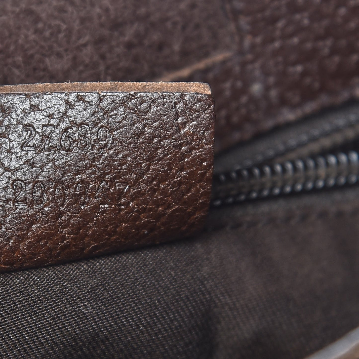 GG Monogram Web Messenger Crossbody Bag Dark Brown