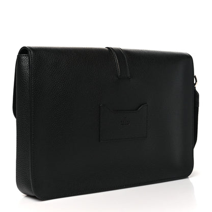 Gucci Calfskin Web Medium Business Case Black 2 of 9