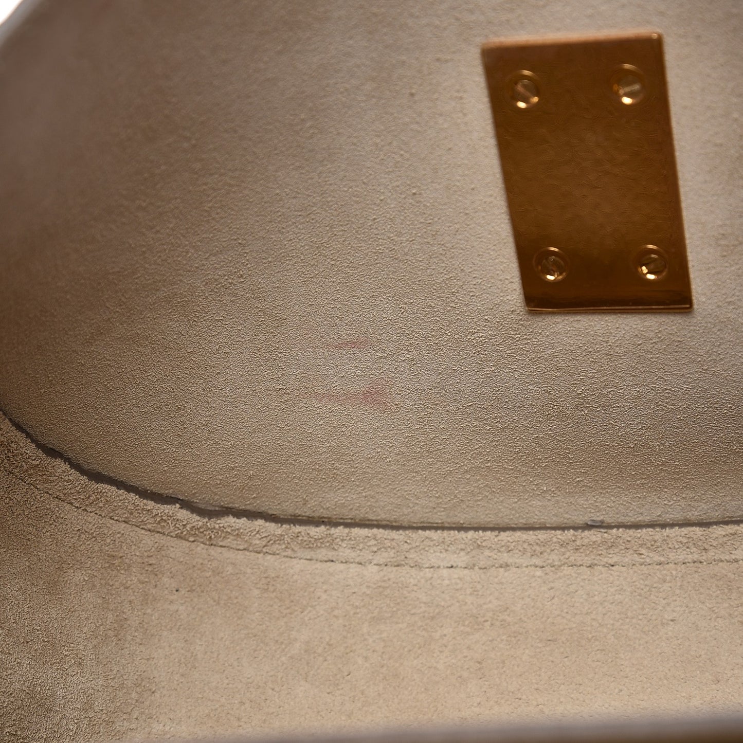 Grained Lambskin Drew Shoulder Bag Cement Pink