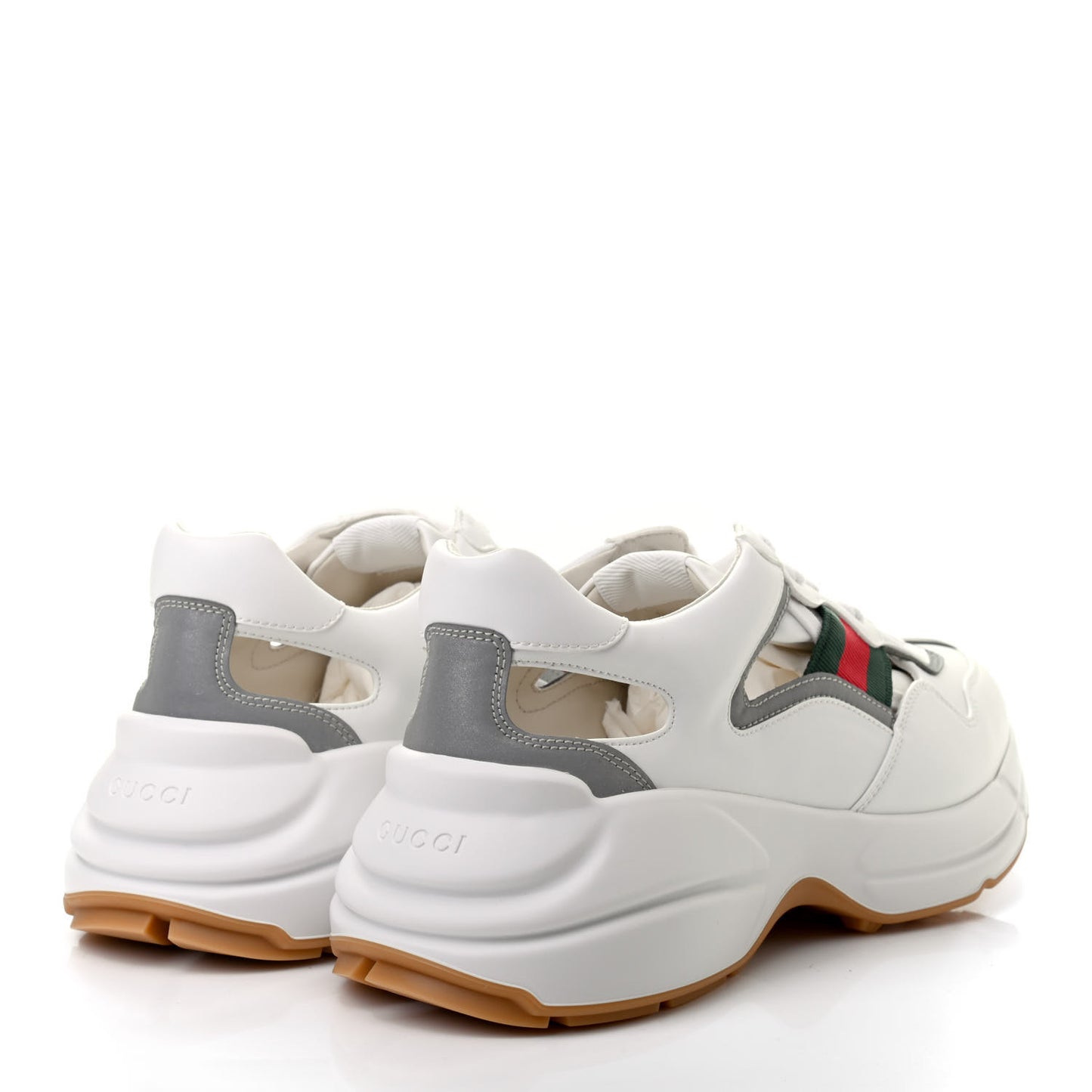 Demetra Web Mens Rhyton Cut Out Sneakers 8.5 Great White Grey