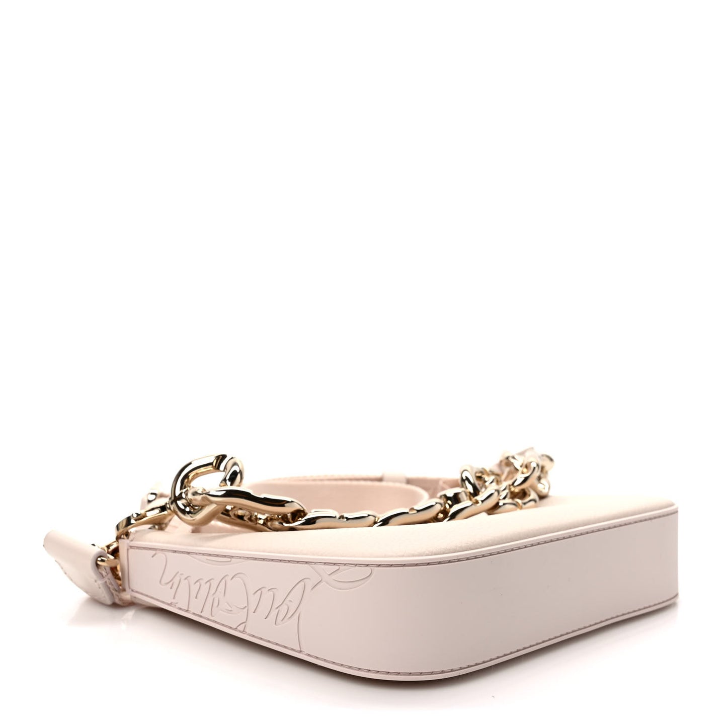 Empire Calfskin Loubila Mini Chain Shoulder Bag Leche
