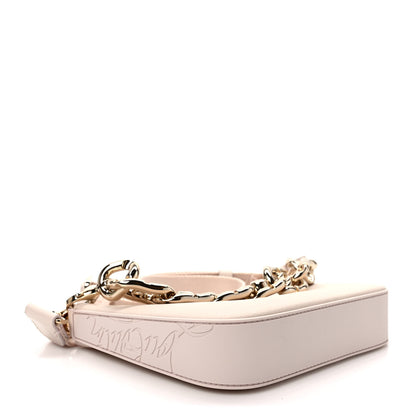 Christian Louboutin Empire Calfskin Loubila Mini Chain Shoulder Bag Leche 4 of 10