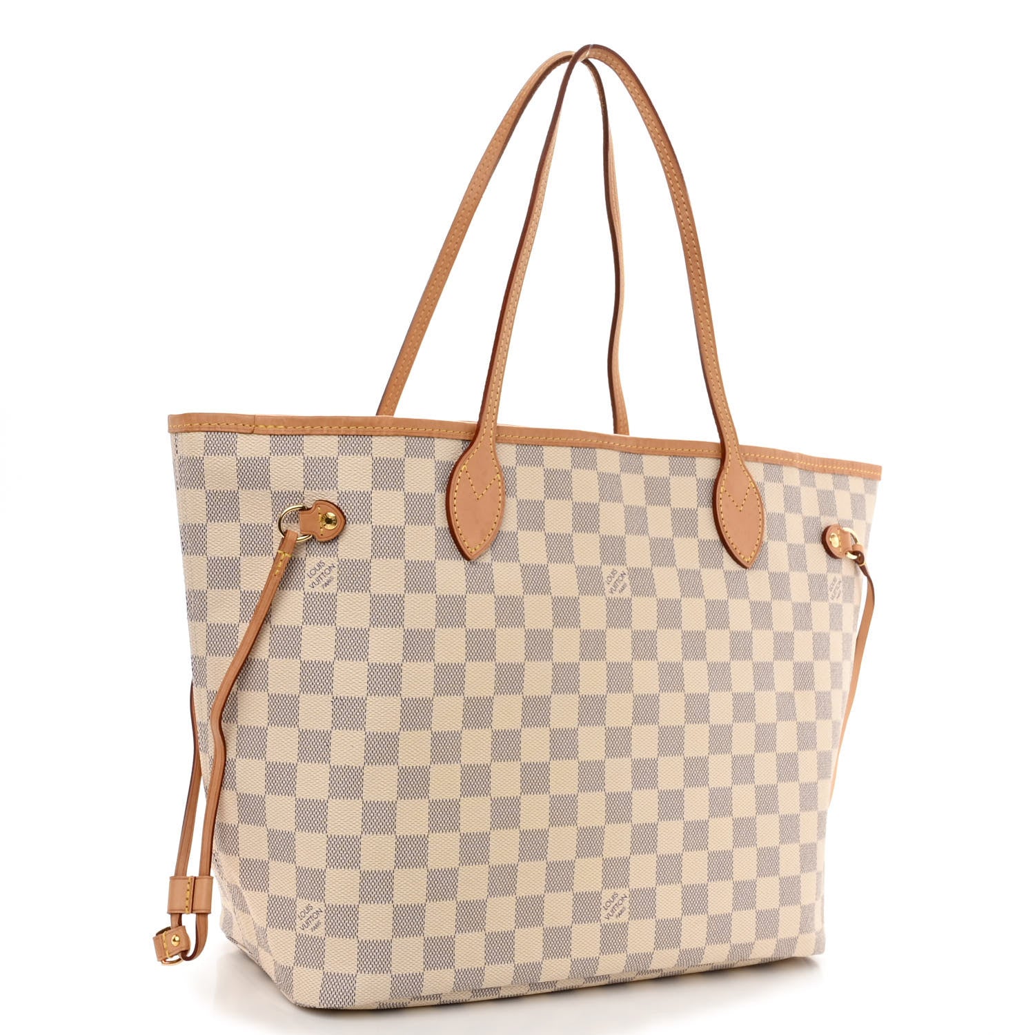 Louis Vuitton Damier Azur Neo Neverfull MM 4 of 14