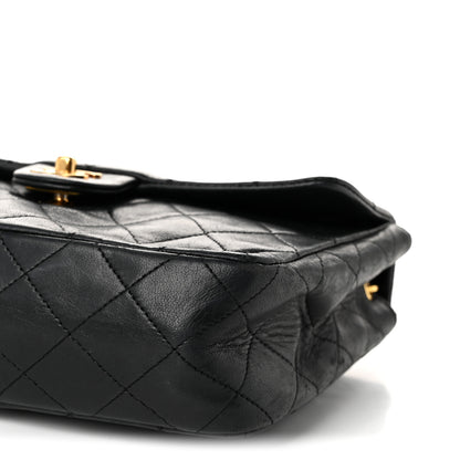 Chanel Lambskin Quilted Small Single Flap Bag Black 10 of 10