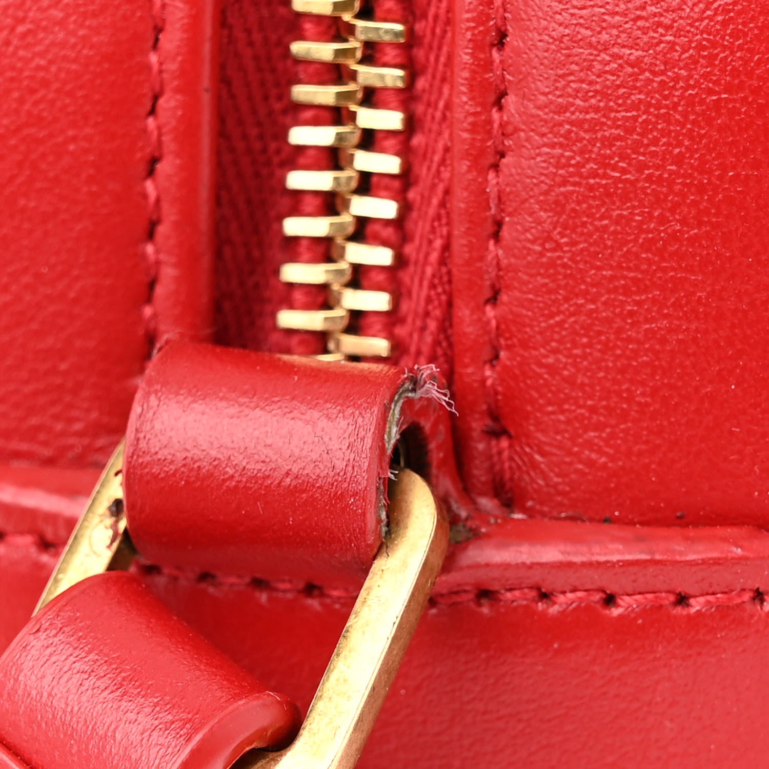 Saint Laurent Calfskin Matelasse Monogram Lou Camera Bag Rouge Eros 12 of 13