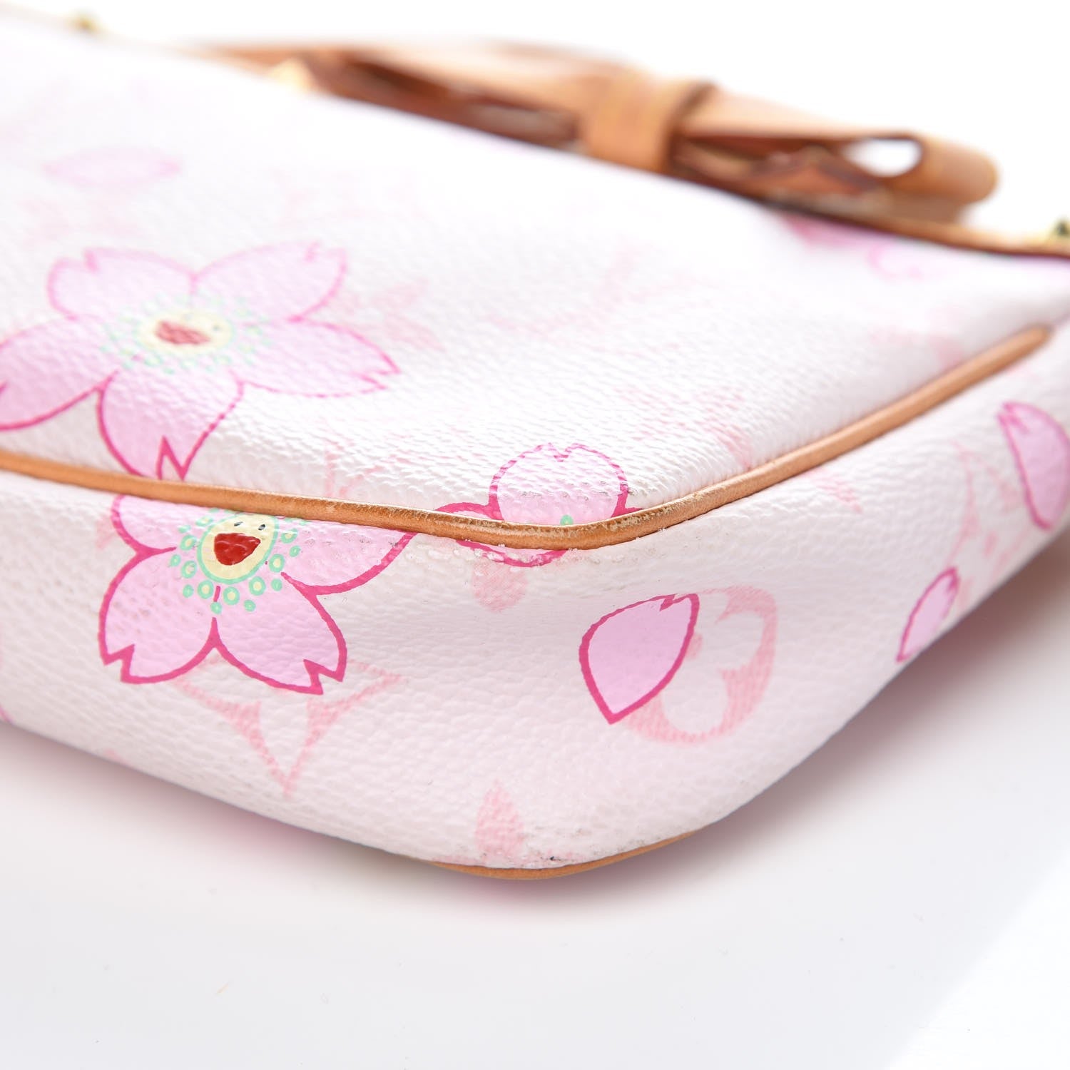 Louis Vuitton Monogram Cherry Blossom Pochette Accessories Pink 8 of 9