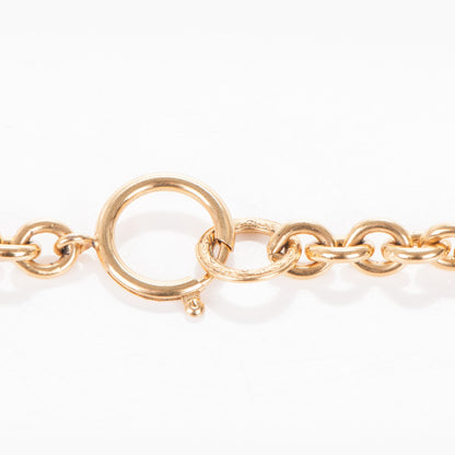 Chanel CC Pendant Necklace Gold 3 of 4