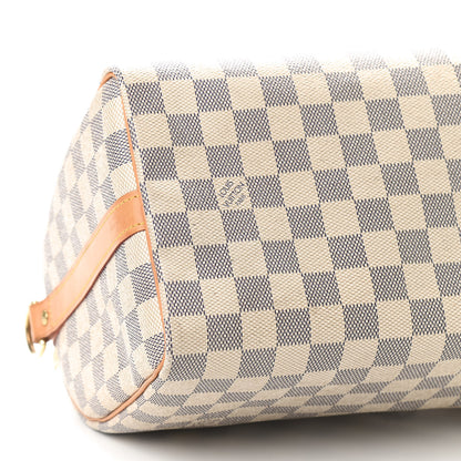 Louis Vuitton Damier Azur Speedy Bandouliere 25 7 of 8