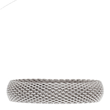 Tiffany Sterling Silver Somerset Mesh Bracelet 1 of 4