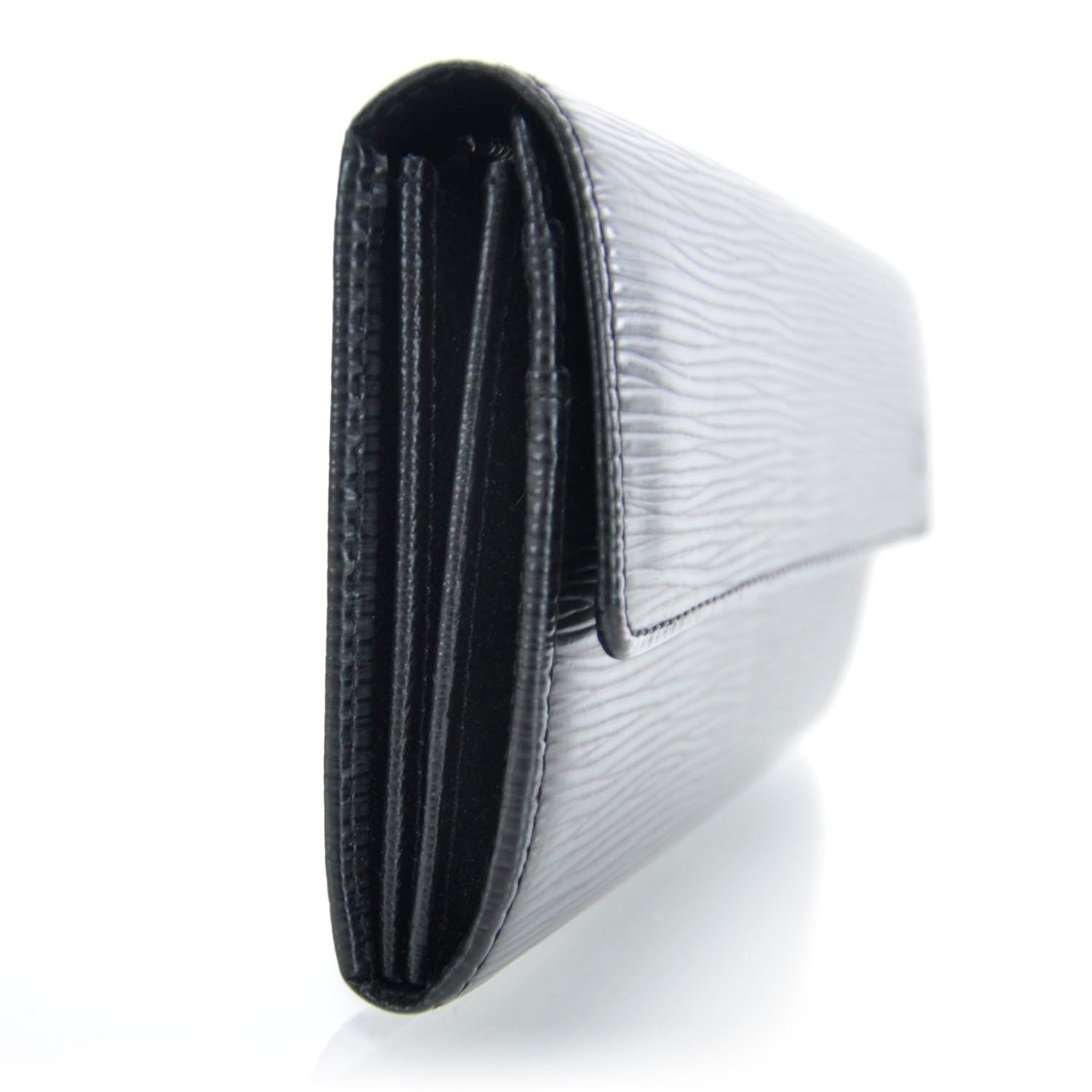 Louis Vuitton Epi Sarah Wallet Black 3 of 12
