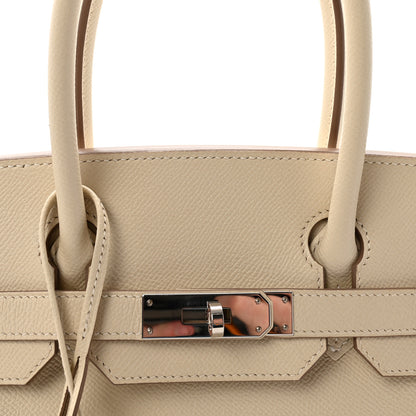 Hermes Epsom Birkin 30 Craie 8 of 10