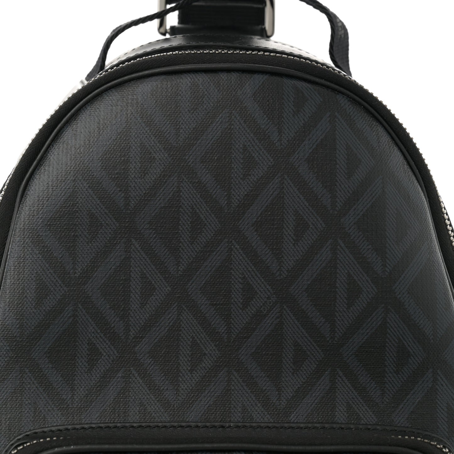 Coated Canvas CD Diamond Mini Rider Backpack Black
