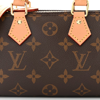 Louis Vuitton Monogram Nano Speedy Bandouliere 8 of 11