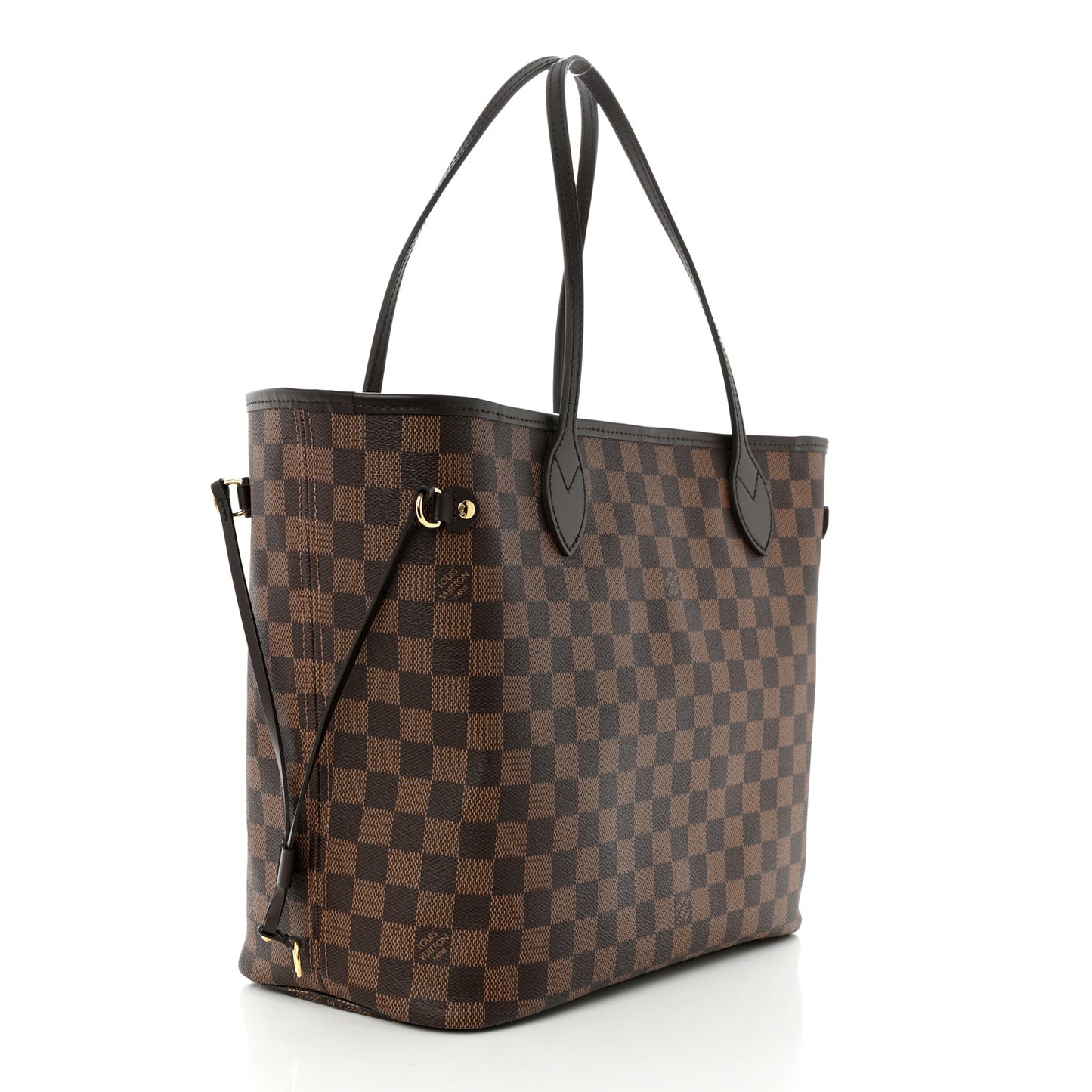 Damier Ebene Neo Neverfull MM Rose Ballerine