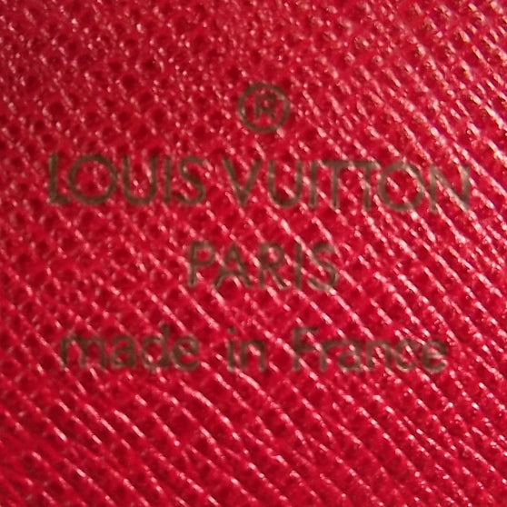 Louis Vuitton Monogram Josephine Wallet Red 4 of 7