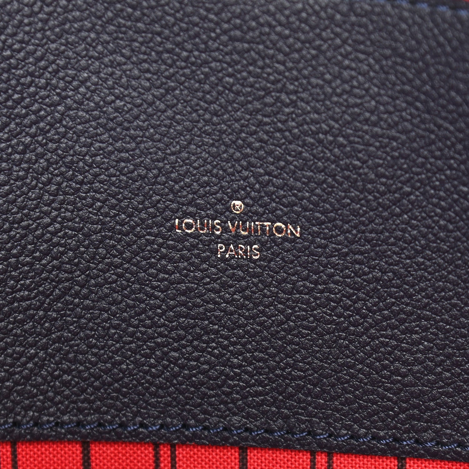 Louis Vuitton Empreinte Melie Marine Rouge 6 of 10