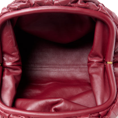 Bottega Veneta Nappa Maxi Intrecciato The Pouch Oversized Clutch Bordeaux 5 of 11