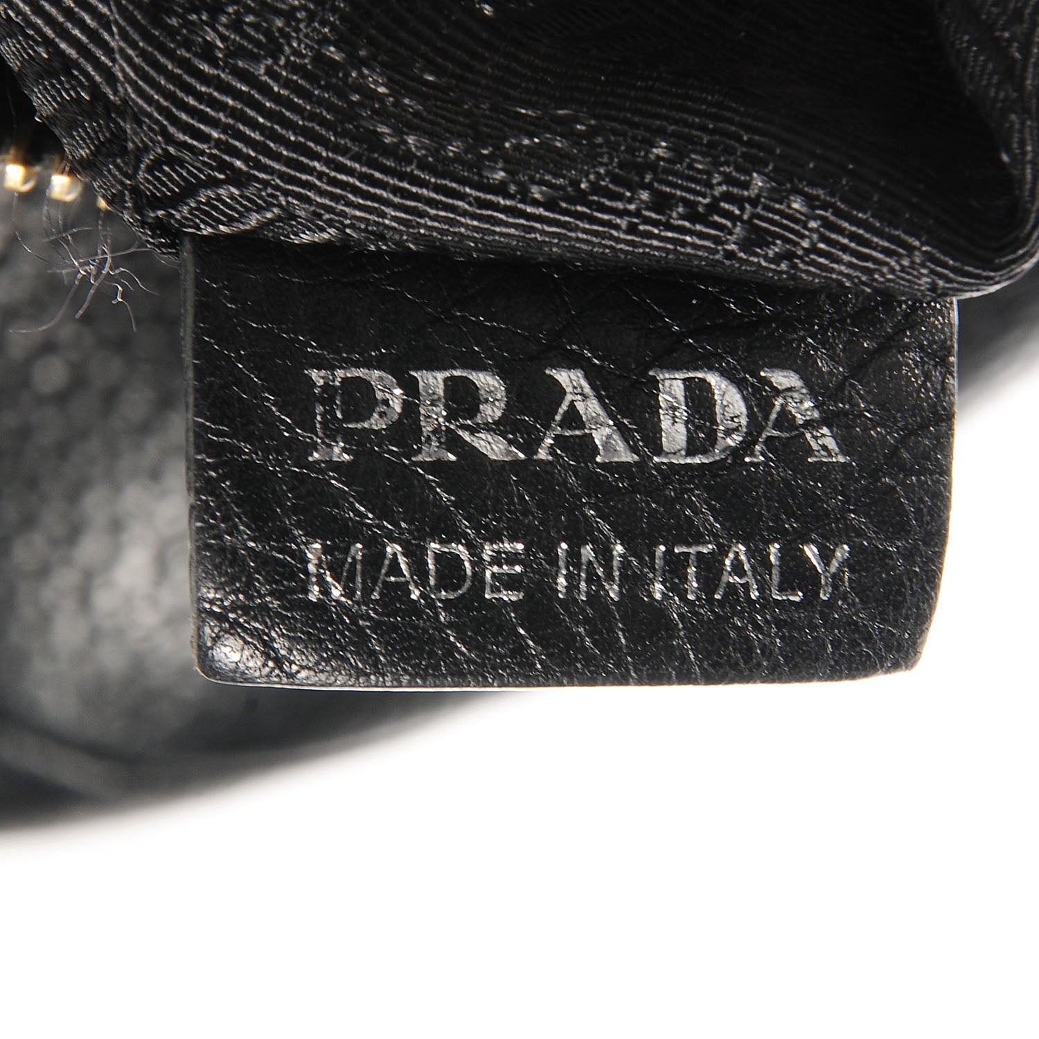 Prada Vitello Daino Hobo Nero Black 8 of 9