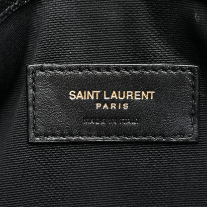 Saint Laurent Grain De Poudre Uptown Pouch Black 6 of 7