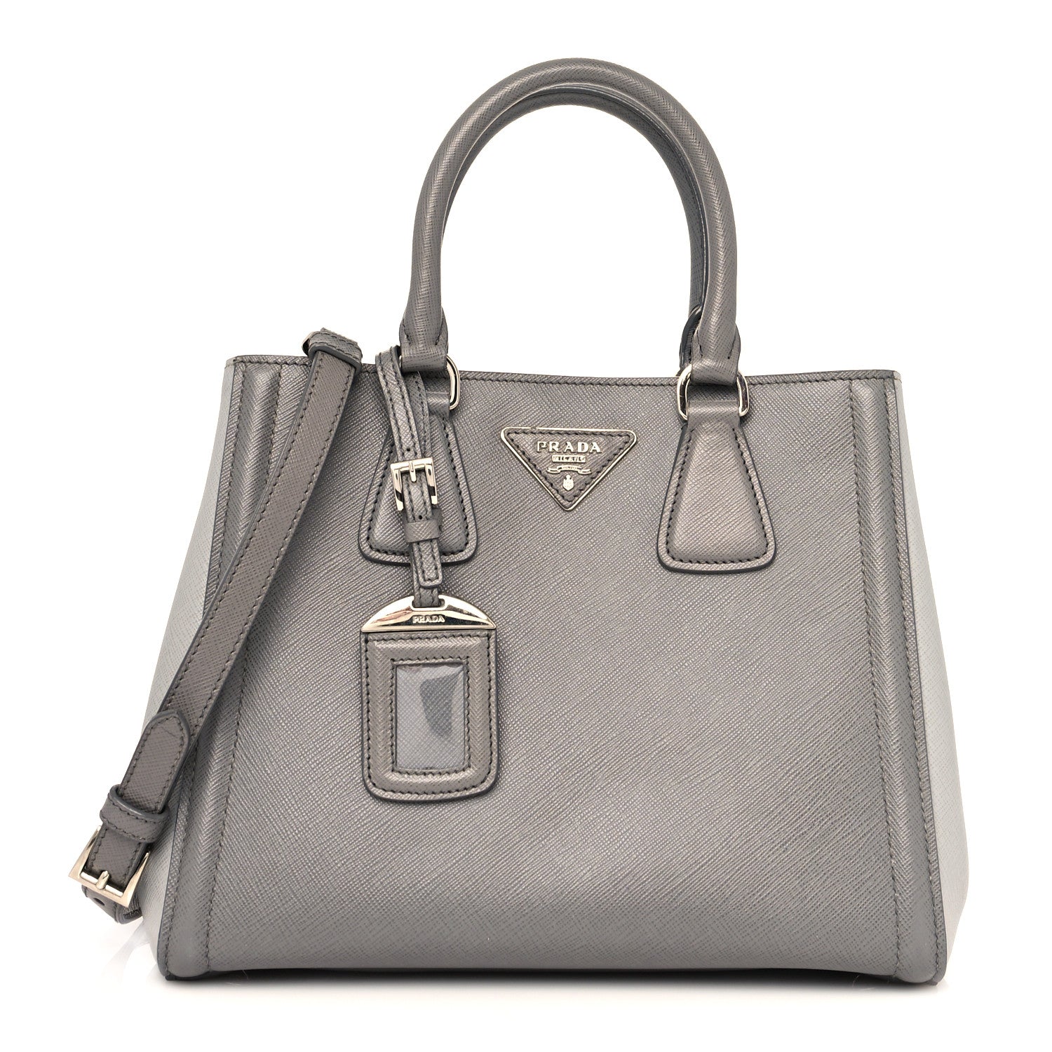 Prada Saffiano Lux 2way Tote Marmo Nube 1 of 12