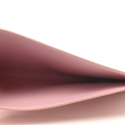 Louis Vuitton Calfskin Felicie Card Holder Insert Rose Ballerine 5 of 6