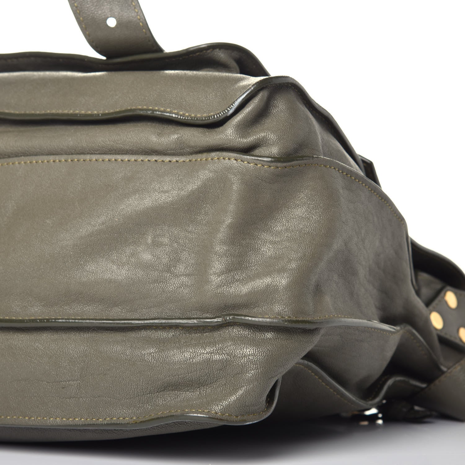 Proenza Schouler Lambskin Large PS1 Satchel Military 9 of 10