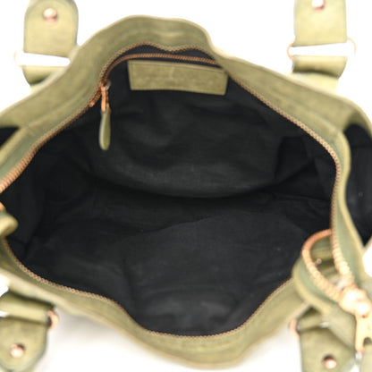 Balenciaga Agneau Giant 21 Rose Gold Hardware City Light Olive 5 of 16