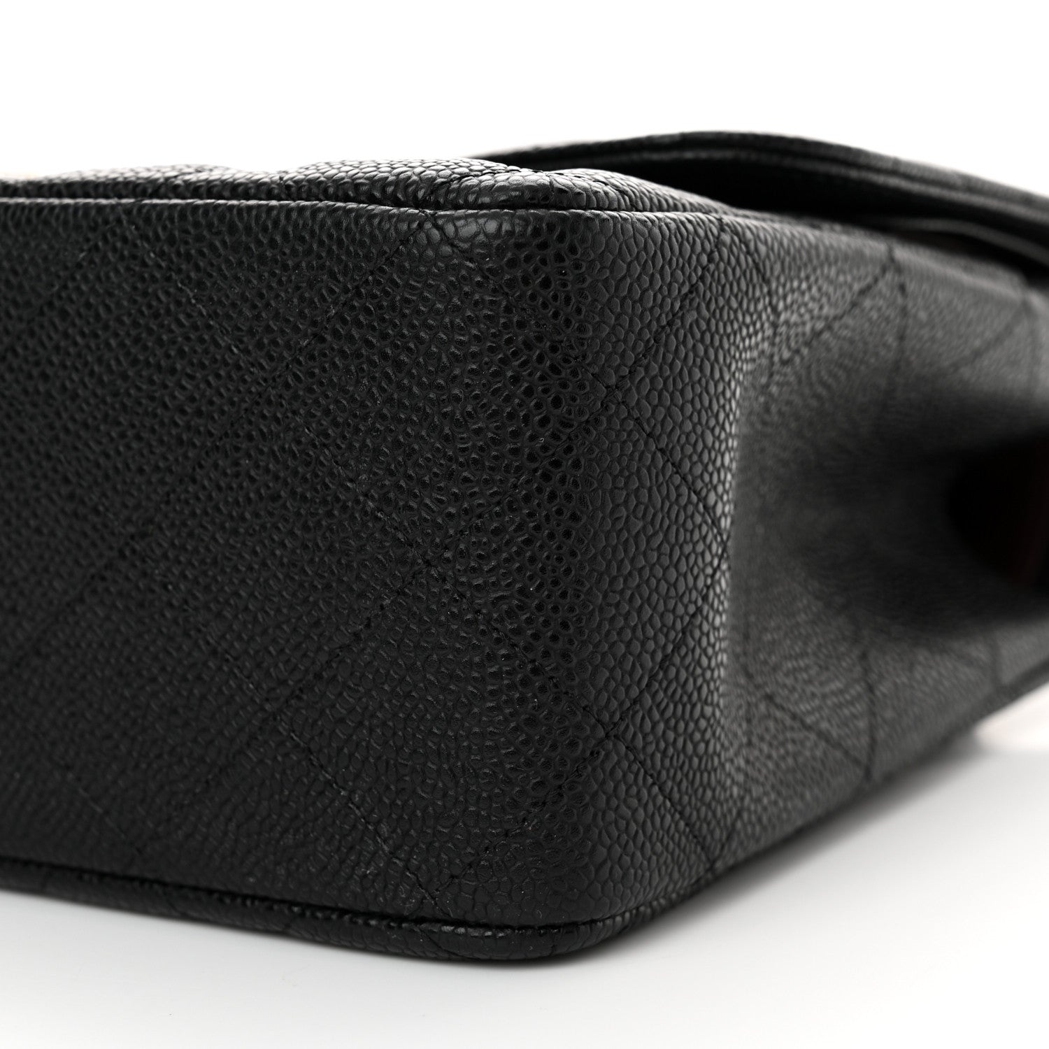 Chanel Caviar Quilted Jumbo Double Flap Black 10 of 13