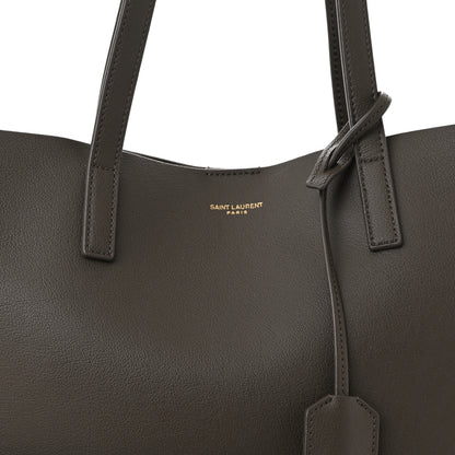 Saint Laurent Calfskin Large Shopping Tote Pebble 8 of 11