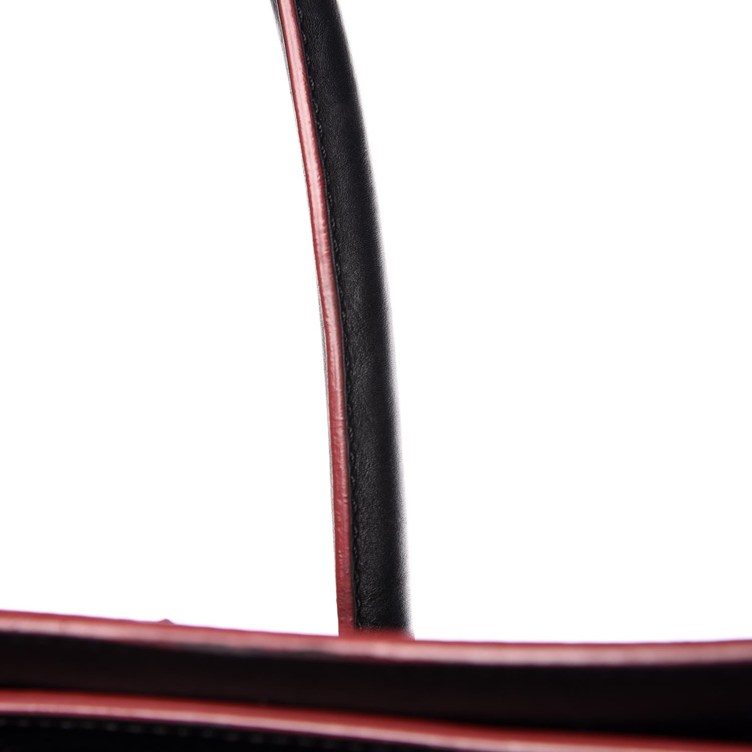 Celine Smooth Calfskin Mini Luggage Black Pink Trim 19 of 19