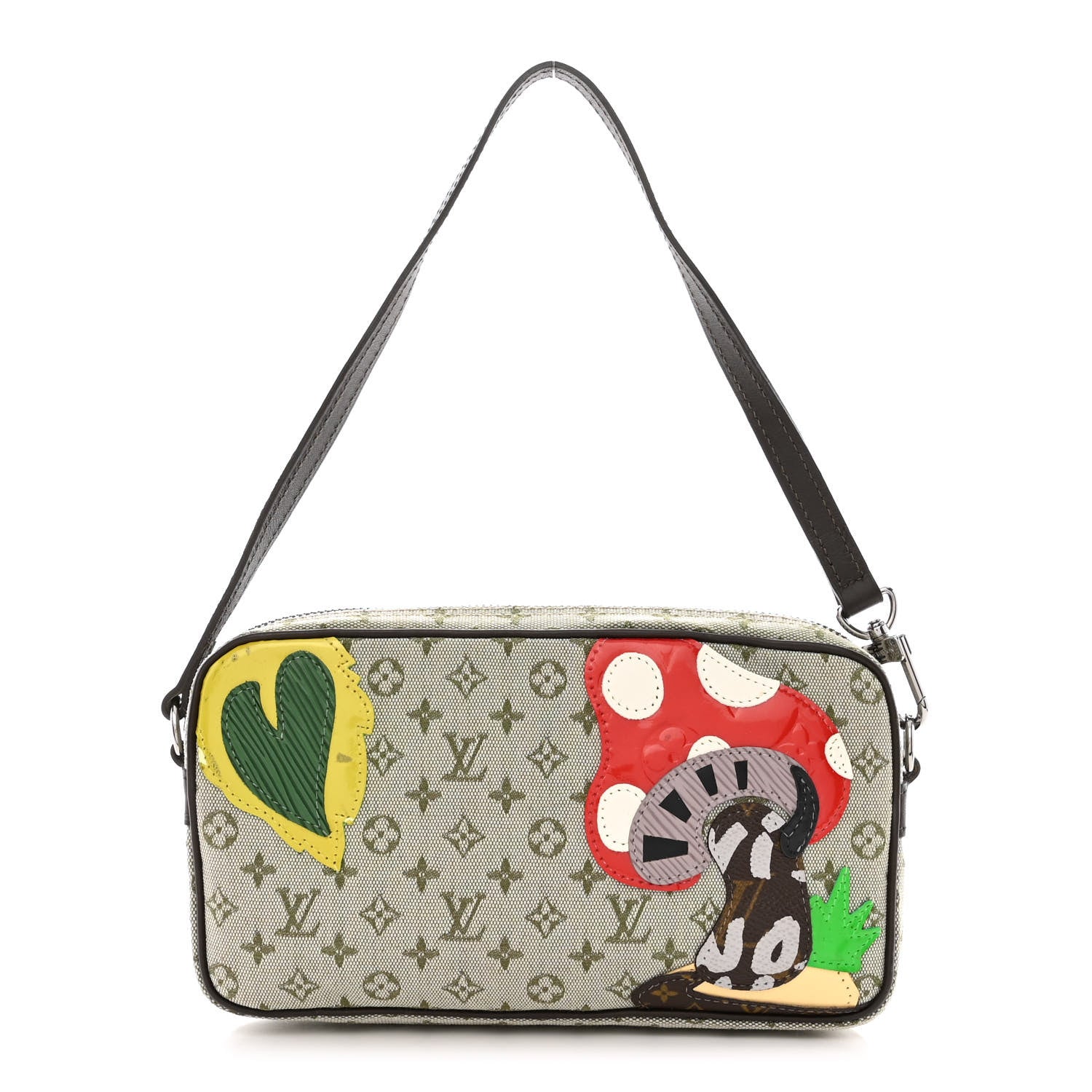 Louis Vuitton Mini Monogram Conte de Fees Mushroom Pochette Kaki 1 of 14