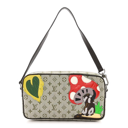Louis Vuitton Mini Monogram Conte de Fees Mushroom Pochette Kaki 1 of 14