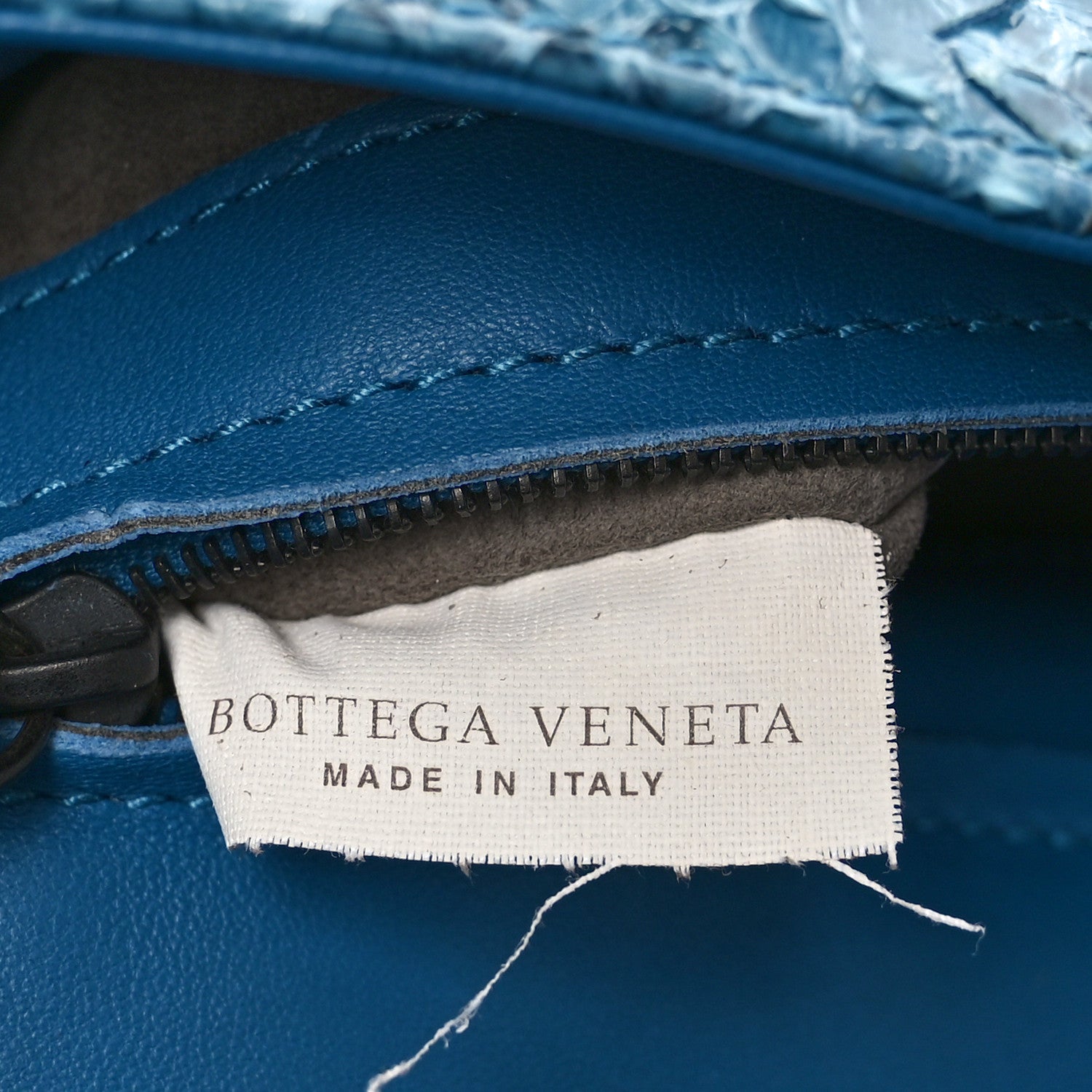 Bottega Veneta Ayers Crossbody Messenger Blue 7 of 11