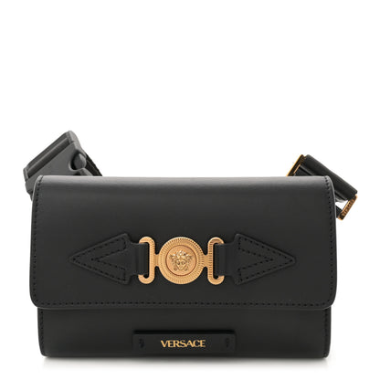 Versace Calfskin Medusa Biggie Belt Bag Black 1 of 11