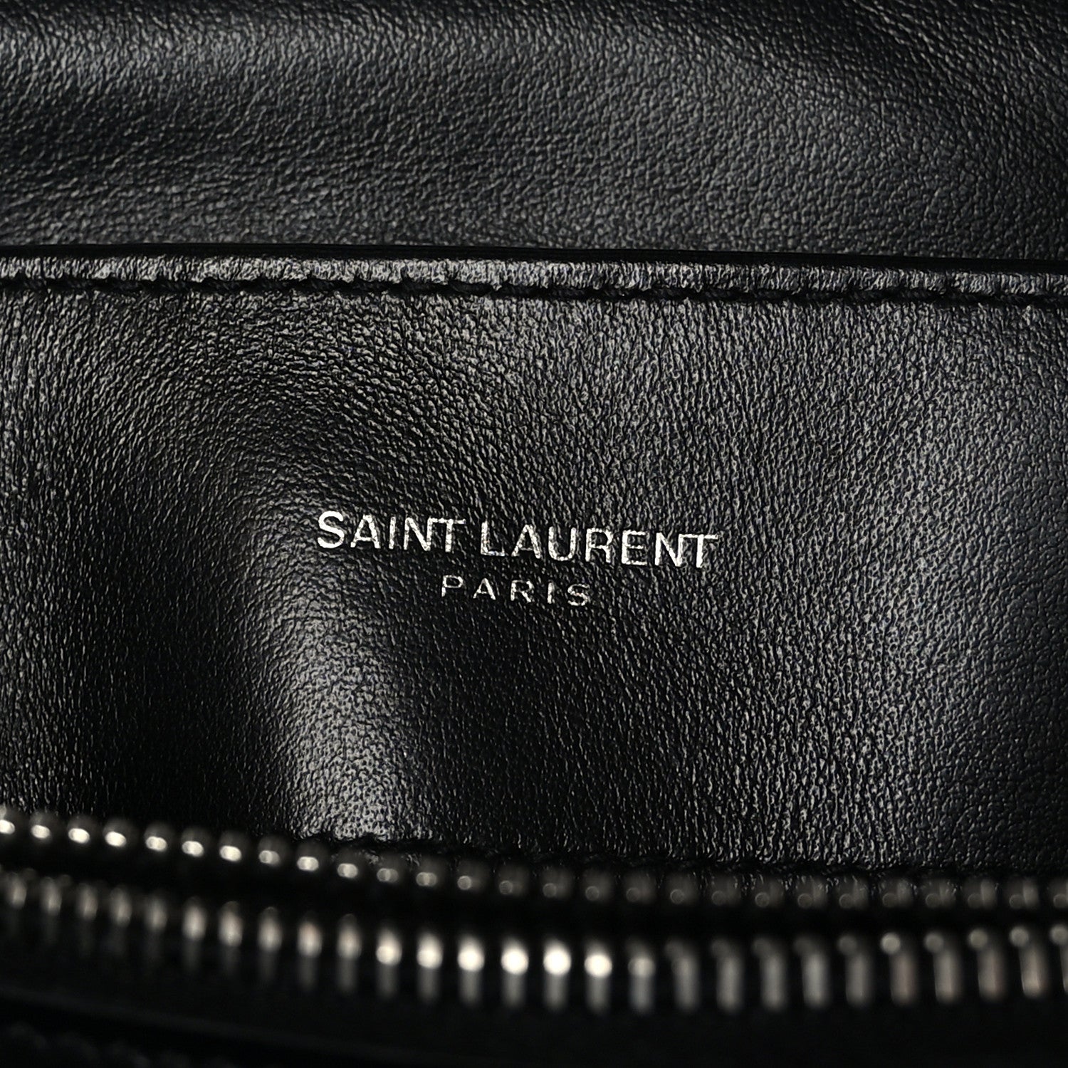 Saint Laurent Calfskin Y Quilted Monogram Medium Loulou Chain Satchel Black 7 of 9
