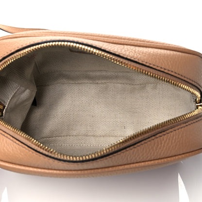 Gucci Pebbled Calfskin Small Soho Disco Bag Camelia 5 of 11