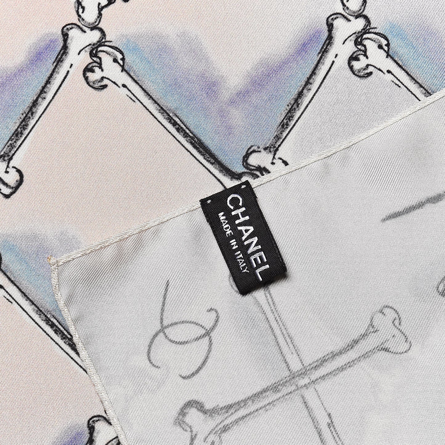 Silk Les Vanites Scarf Multicolor