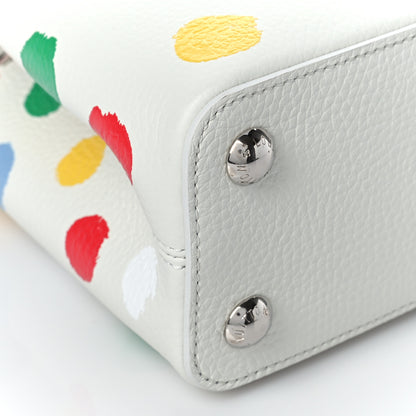 Louis Vuitton LV X YK Taurillon Capucines BB White 7 of 8