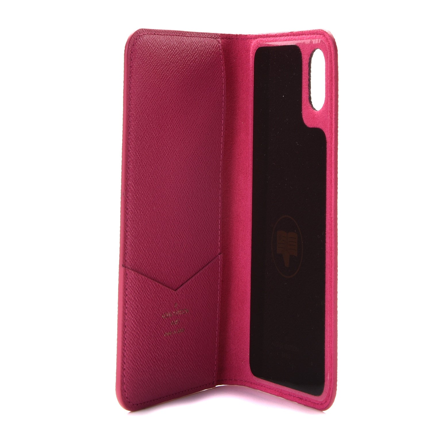 Louis Vuitton Monogram iPhone XS Max Folio Case Rose Pop 3 of 6