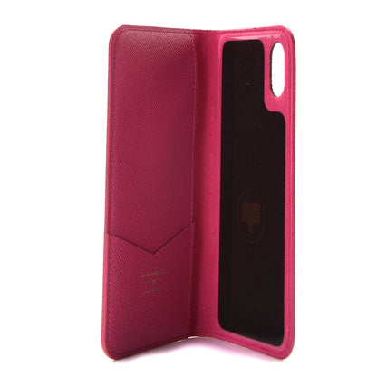 Louis Vuitton Monogram iPhone XS Max Folio Case Rose Pop 3 of 6