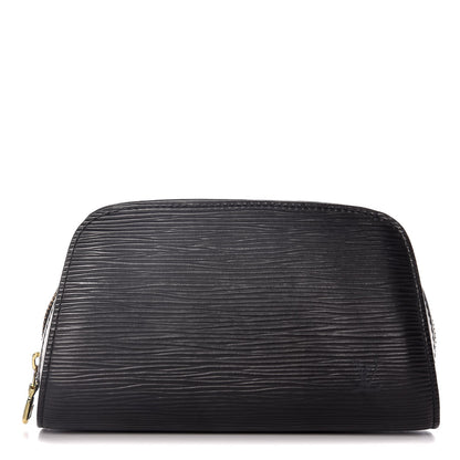 Louis Vuitton Epi Dauphine 17 Cosmetic Pouch Black 1 of 6