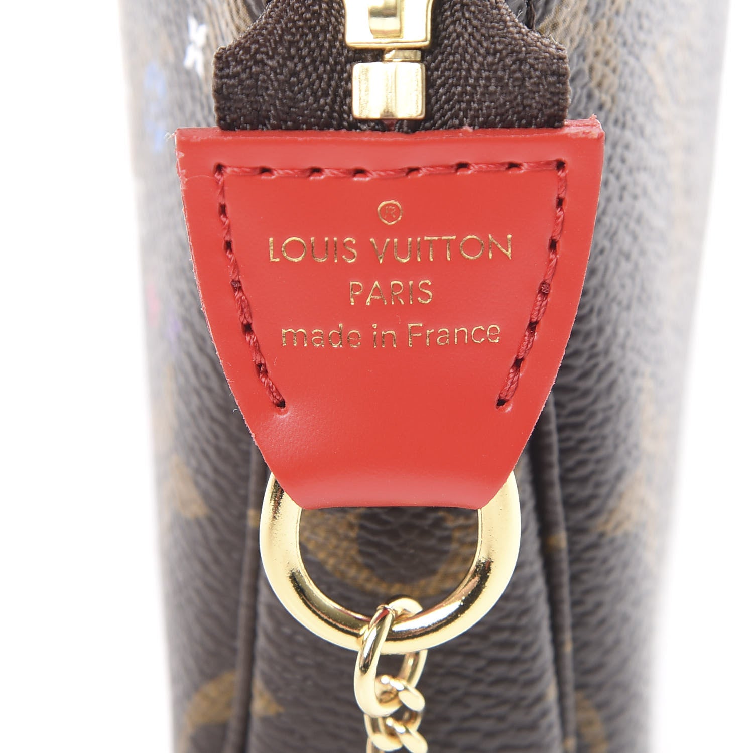 Louis Vuitton Monogram 2020 Christmas Animation Bumper Cars Mini Pochette Accessories Coquelicot 5 of 7