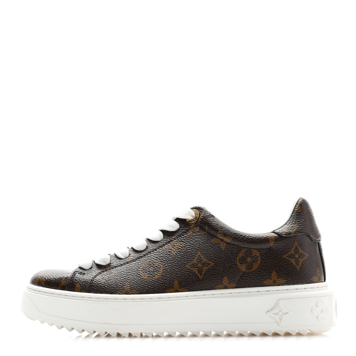 Louis Vuitton Monogram Time Out Sneakers 36.5 1616455 – FASHIONPHILE