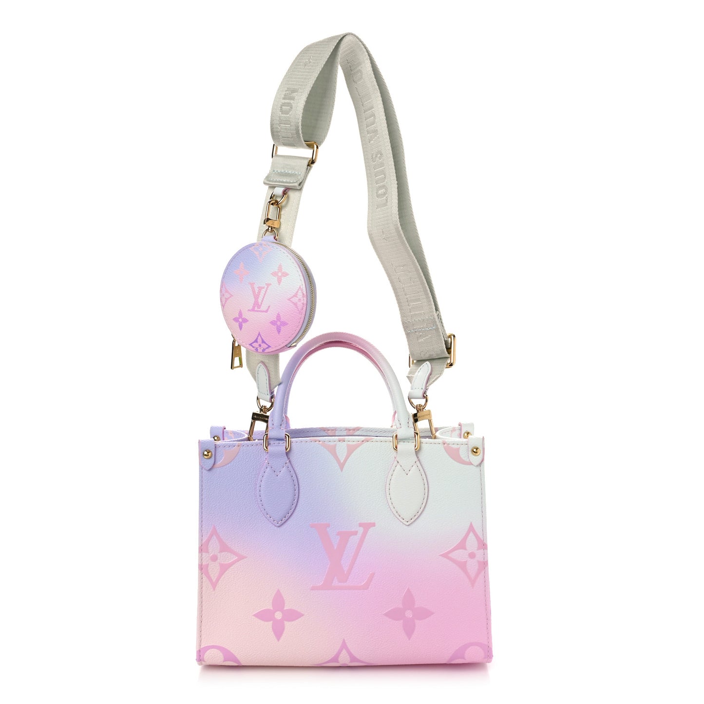 Monogram Giant Spring In The City Onthego PM Sunrise Pastel