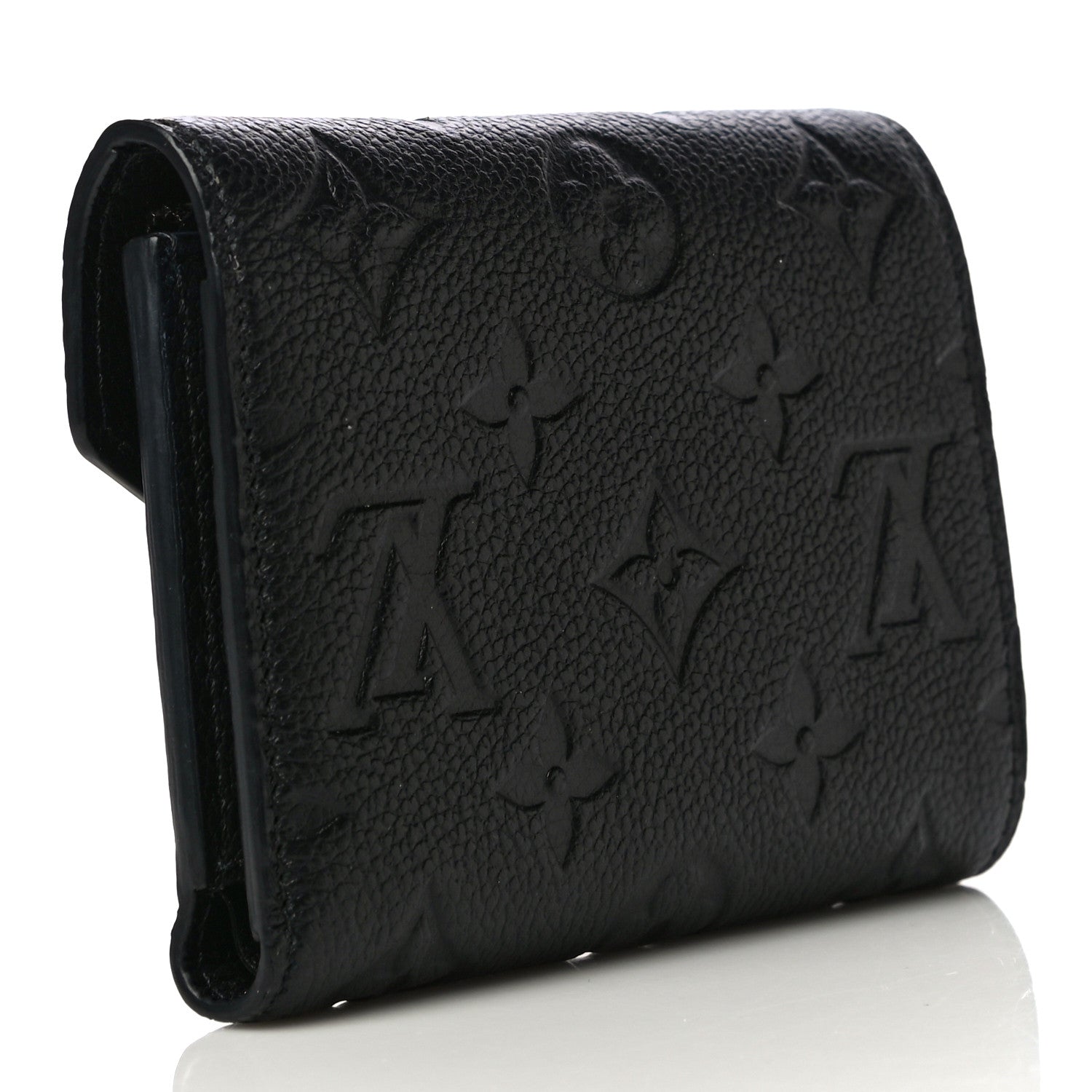 Louis Vuitton Empreinte Victorine Wallet Black 3 of 12