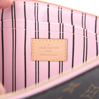 Louis Vuitton Monogram Neverfull MM GM Pochette Rose Ballerine 5 of 7