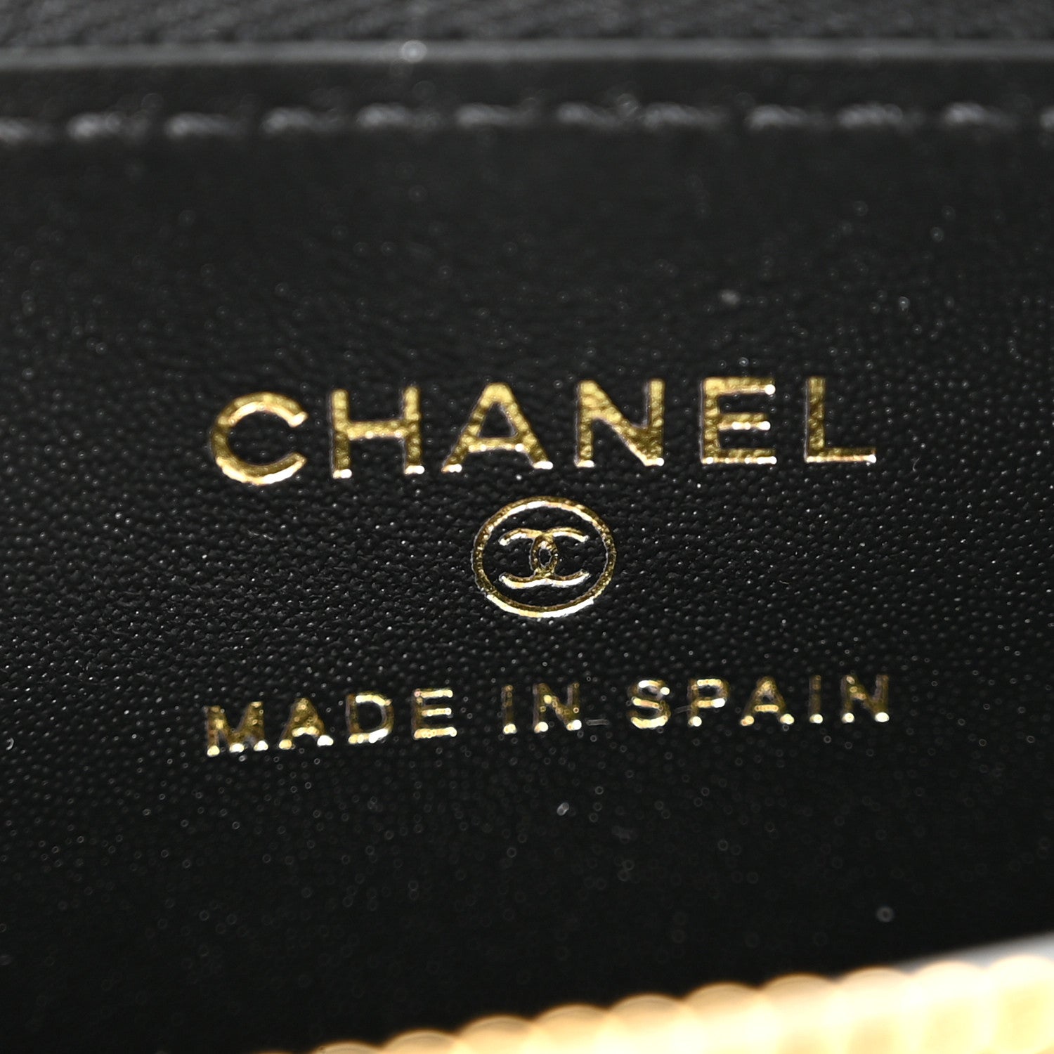 Chanel Calfskin Lizard Embossed Crococo Coin Purse Black 6 of 8