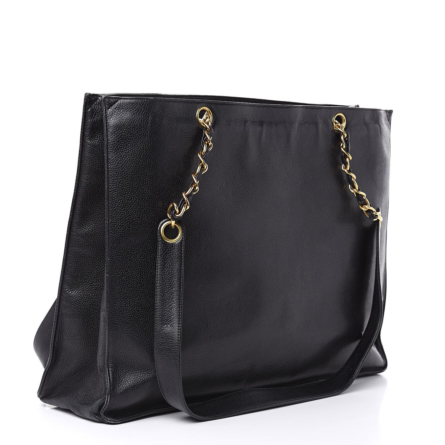 Caviar CC Shoulder Bag Black